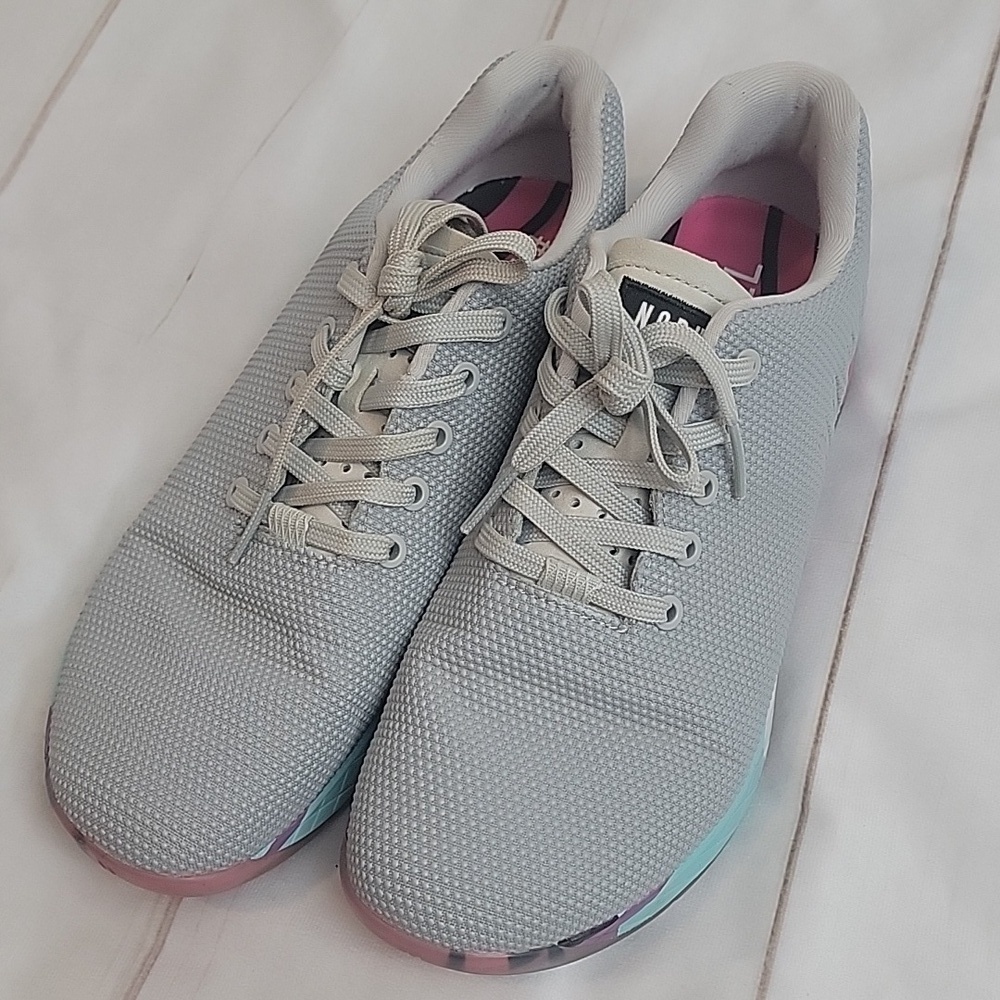 NoBull Gray Outwork Trainer Outwork Workout Womens size 11 Superfabric Shoes